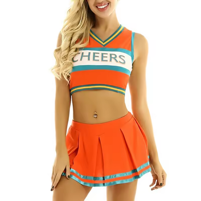 Cheer Linencer Linence Dance Uniform 2023 Girls Cheerleader Uniformes