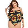 Mato de banho impresso Monokinia de roupas de banho de barriga Monokini Monokini