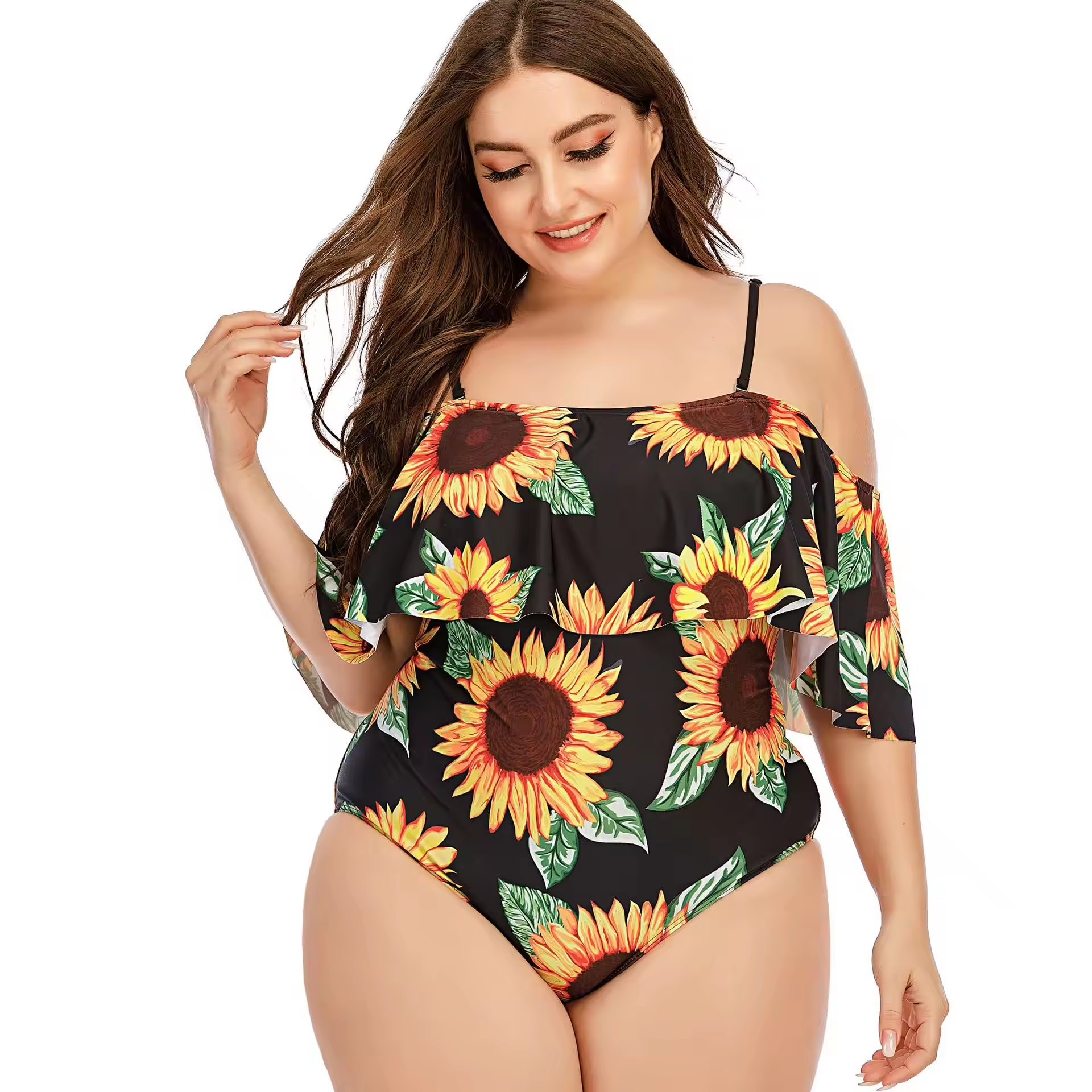 Mato de banho impresso Monokinia de roupas de banho de barriga Monokini Monokini