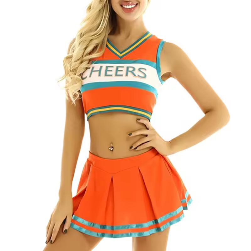 Cheer Linencer Linence Dance Uniform 2023 Girls Cheerleader Uniformes