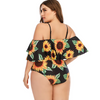 Mato de banho impresso Monokinia de roupas de banho de barriga Monokini Monokini
