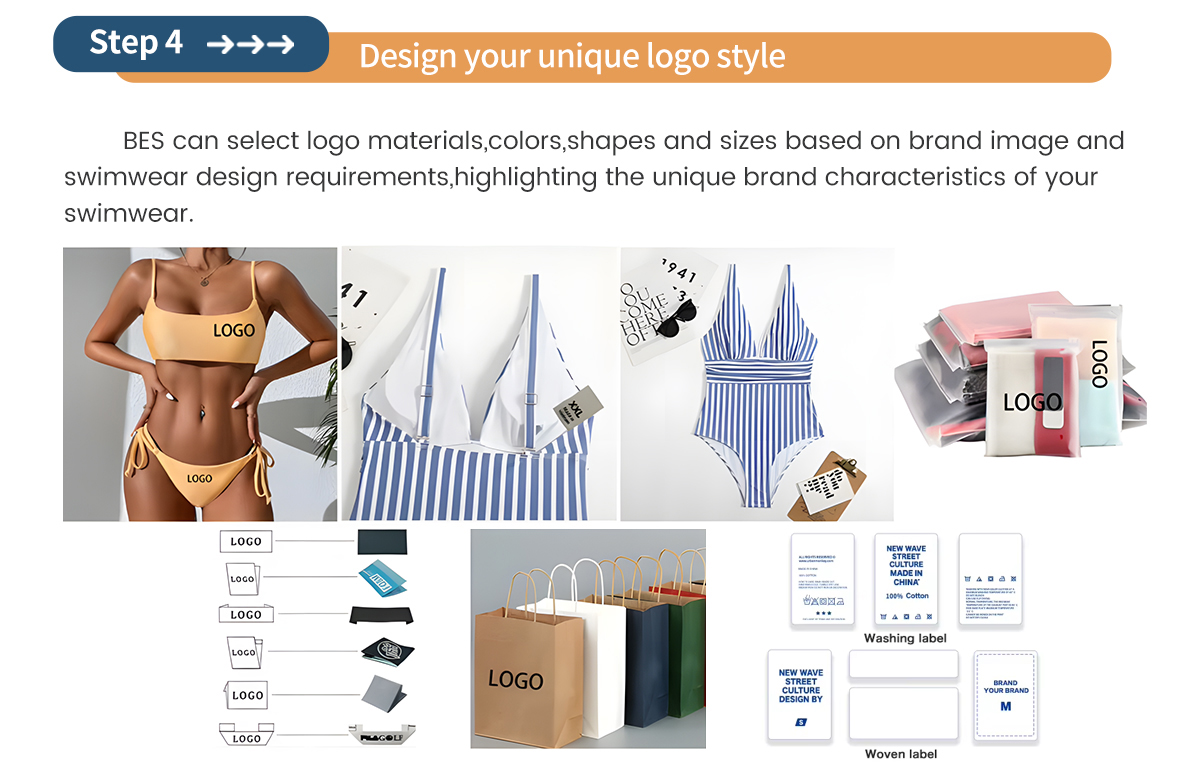 Roupas de banho personalizadas 