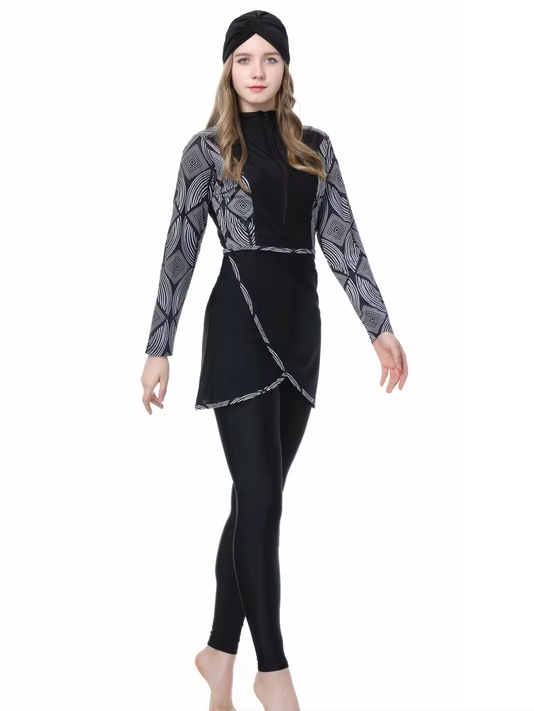  Roupas de banho islâmicas mulheres roupas de banho Burkini muçulmana roupas de banho