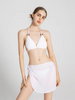 Minadas para mulheres com encobrimento Sexy Halter Bikini define roupas de banho de três peças