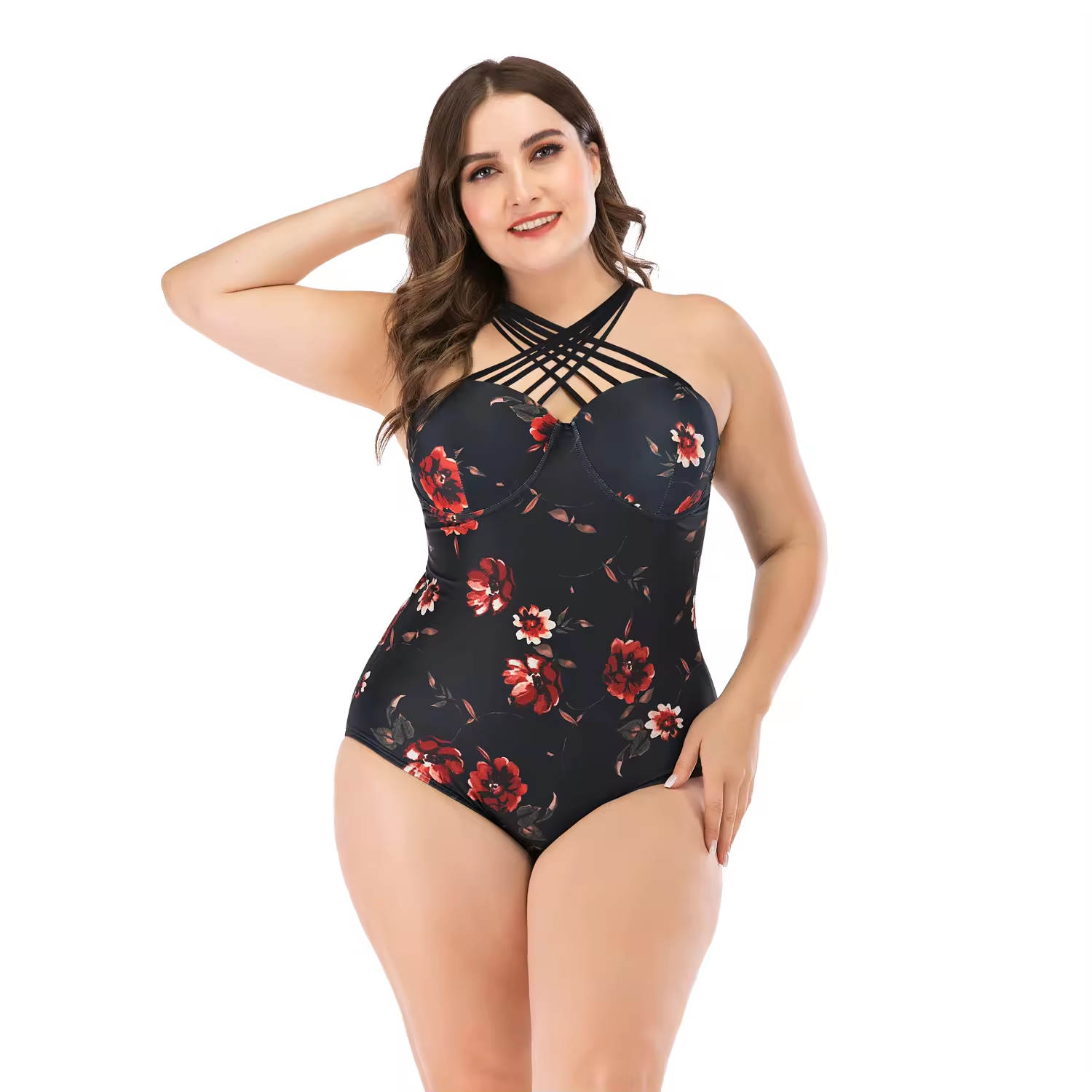 Plus Size Women One Piece Swimwear & Beachwear
