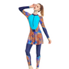 Roupas de surf de praia floral roupas de banho islâmica para mulheres imprimindo roupas de roupas de banho muçulmanas