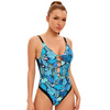 Bikinis sexy de maiô personalizado de duas peças suítes de banho fora de moda de banho