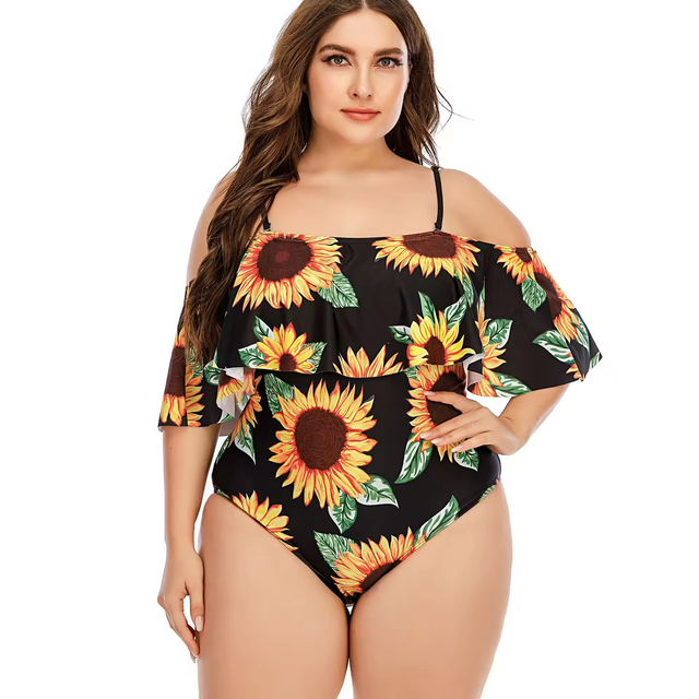 Mato de banho impresso Monokinia de roupas de banho de barriga Monokini Monokini